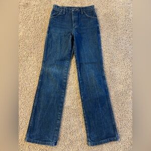 Vintage Wrangler 100% Cotton High-Waisted Jeans